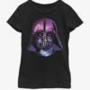 Star Wars Vader Space Helmet Youth Girls T-Shirt -Graphic T-Shirt Shop 12142118 hi