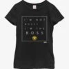 Marvel Captain Marvel Not Bossy Youth Girls T-Shirt -Graphic T-Shirt Shop 12214153 hi