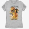 Disney The Lion King Tall Cast Womens T-Shirt -Graphic T-Shirt Shop 12275796 hi