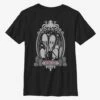 The Addams Family Wednesday Graveyard Frame Youth T-Shirt -Graphic T-Shirt Shop 12613364 hi