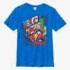 Marvel Avengers Geo Panels Youth T-Shirt -Graphic T-Shirt Shop 12667263 hi