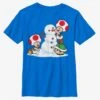 Nintendo Super Mario Frosty Toad Youth T-Shirt -Graphic T-Shirt Shop 12877952 hi