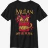 Disney Mulan Mushu Great Stone Dragon Youth T-Shirt -Graphic T-Shirt Shop 13268208 hi