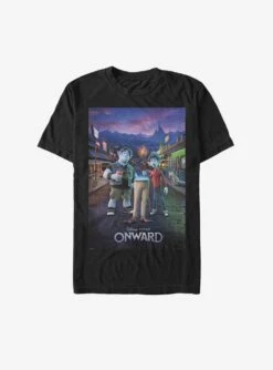 Disney Pixar Onward Dad Poster T-Shirt