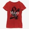 Disney Mulan Fighting Stance Youth Girls T-Shirt -Graphic T-Shirt Shop 13721350 hi