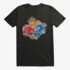 Sonic The Hedgehog Tails, Knuckles, Sonic, And Dr. Eggman Pop Art T-Shirt -Graphic T-Shirt Shop 13755586 hi