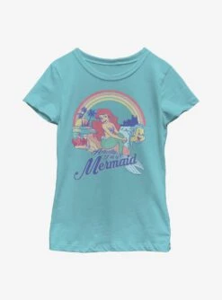 Disney The Little Mermaid Actual Mermaid Youth Girls T-Shirt