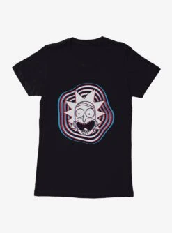 Rick And Morty 3-D Portal Rick Womens T-Shirt
