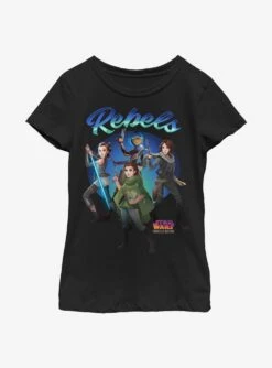 Star Wars: Forces Of Destiny Rebel Girls Youth Girls T-Shirt