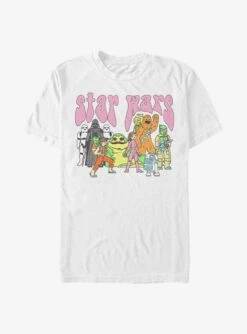 Star Wars Psychedelic Characters T-Shirt