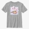 Star Wars The Mandalorian Playing With Food Youth T-Shirt -Graphic T-Shirt Shop 15836597 hi