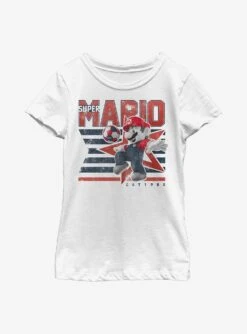 Nintendo Super Mario Start Youth Girls T-Shirt