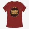 Disney The Lion King 2019 Hakuna Matata Sun Womens T-Shirt -Graphic T-Shirt Shop 16441892 hi