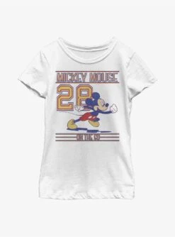 Disney Mickey Mouse Mickey Since 28 Youth Girls T-Shirt