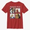 Marvel Fantastic Four Boxed Team Youth T-Shirt -Graphic T-Shirt Shop 16783694 hi