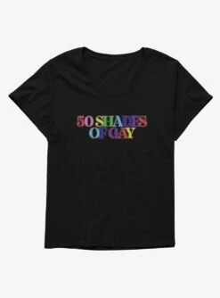 50 Shades Of Gay Plus Size T-Shirt