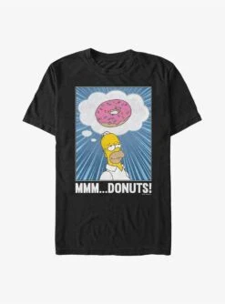 The Simpsons Mmm Donuts T-Shirt