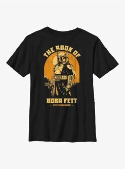 Star Wars: The Book Of Boba Fett Legend Lives Boba Fett Youth T-Shirt