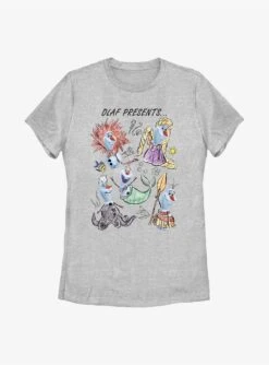 Disney Olaf Presents Olaf Outfits Womens T-Shirt