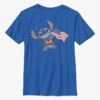 Disney Lilo & Stitch Tropic Stitch Flag Youth T-Shirt -Graphic T-Shirt Shop 17371029 hi