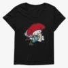 My Melody Napping With Flat Womens T-Shirt Plus Size -Graphic T-Shirt Shop 18079583 hi