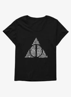 Harry Potter Deathly Hallows Horcux Fill Womens T-Shirt Plus Size