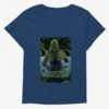 Creature From The Black Lagoon Movie Poster Womens T-Shirt Plus Size -Graphic T-Shirt Shop 18306503 hi