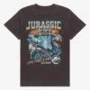 Jurassic Park Life Finds A Way Retro T-Shirt - BoxLunch Exclusive -Graphic T-Shirt Shop 18320737 hi