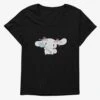Cinnamoroll Spoon Womens T-Shirt Plus Size -Graphic T-Shirt Shop 18397880 hi
