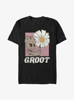 Marvel Guardians Of The Galaxy Groot Flower Box T-Shirt