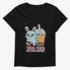 Boba Tea Womens T-Shirt Plus Size -Graphic T-Shirt Shop 18471114 hi