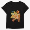 Winx Club Stella Flowers Womens T-Shirt Plus Size -Graphic T-Shirt Shop 18920733 hi