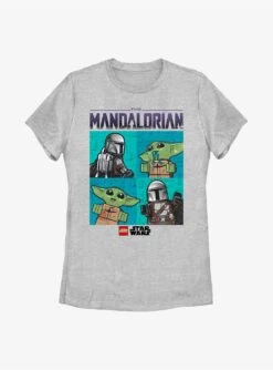 LEGO Star Wars Boxy Mando And The Child Womens T-Shirt