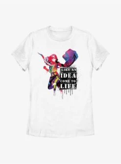 Marvel Ms. Marvel Come To Life Womens T-Shirt