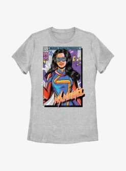 Marvel Ms. Marvel Cover Womens T-Shirt