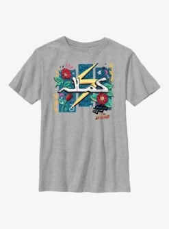 Marvel Ms. Marvel Flowers And Bolt Youth T-Shirt