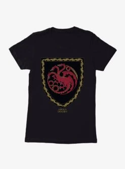 House Of The Dragon House Targaryen Sigil Womens T-Shirt