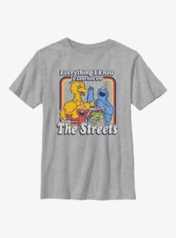 Sesame Street Everything I Know Youth T-Shirt