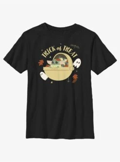 Star Wars The Mandalorian The Trick Or Treat Child Youth T-Shirt