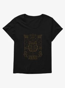 A Court Of Thorns & Roses Wolf Womens T-Shirt Plus Size