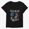 Monster High Scaring Up Some Fun Womens T-Shirt Plus Size -Graphic T-Shirt Shop 20174367 hi