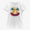 Pokemon Charizard Youth Girls T-Shirt -Graphic T-Shirt Shop 20313012 hi