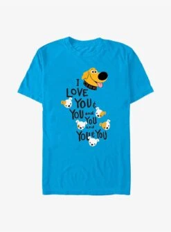 Disney Pixar Up Dug Loves You And You T-Shirt