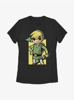The Legend Of Zelda Link Face Womens T-Shirt