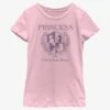 Disney Princesses Follow Your Heart Crest Youth Girls T-Shirt -Graphic T-Shirt Shop 20596496 hi
