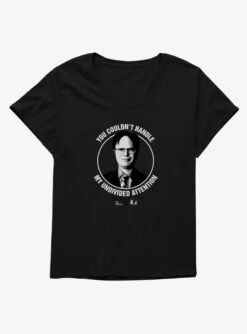 The Office Dwight's Undivided Attention Womens T-Shirt Plus Size