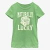 Dungeons & Dragons Naturally Lucky Youth Girls T-Shirt -Graphic T-Shirt Shop 20662736 hi