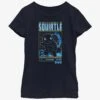 Pokemon Squirtle Grid Youth Girls T-Shirt -Graphic T-Shirt Shop 20678587 hi
