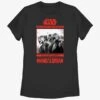 Star Wars The Mandalorian Bounty Hunter Line Up Poster Womens T-Shirt -Graphic T-Shirt Shop 20694725 hi