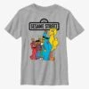 Sesame Street Friends Waving Youth T-Shirt -Graphic T-Shirt Shop 20737744 hi